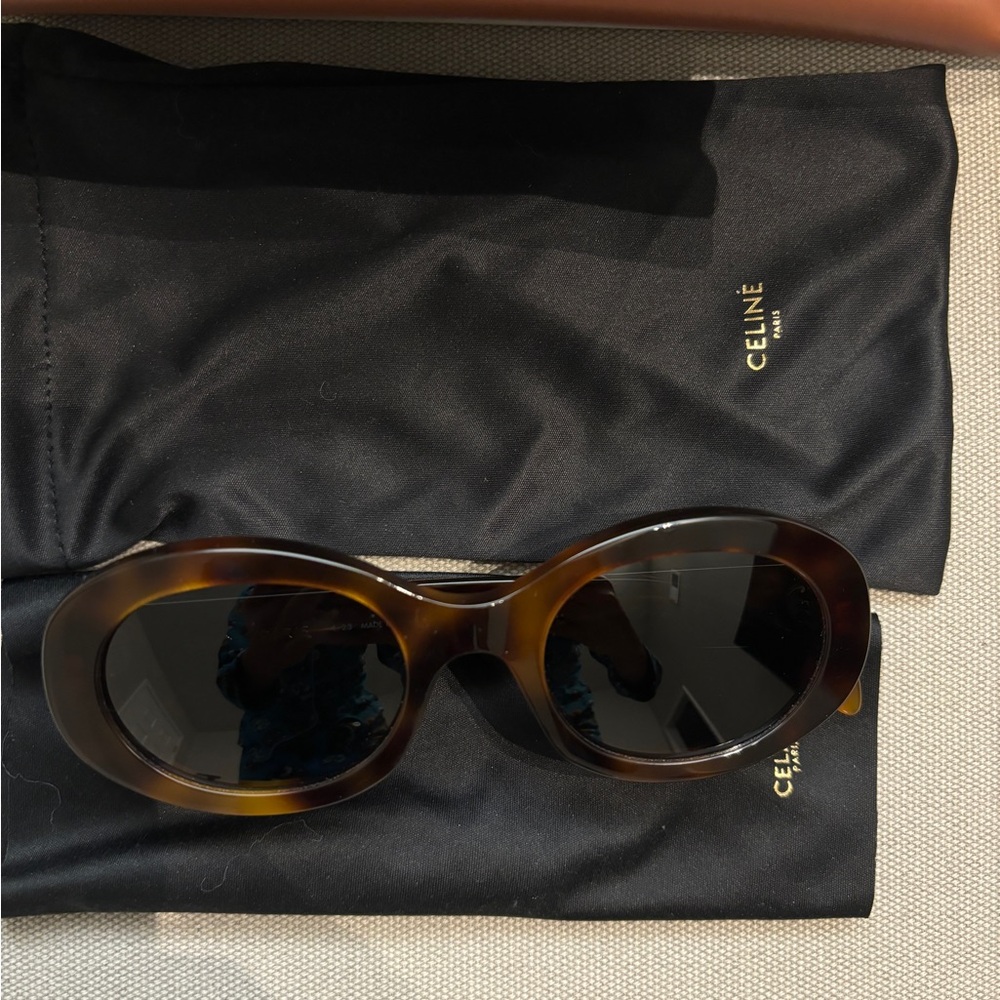 CELINE TRIOMPHE 01 SUNGLASSES IN ACETATE